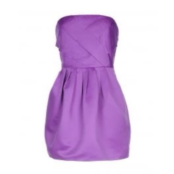 Armani Exchange strapless mini dress - Picture 1 of 4